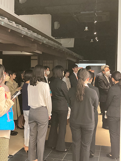 Training at the Mitsubishi Tanabe Pharma Historical Museum