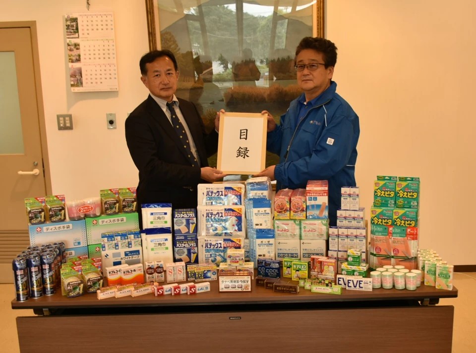 OTC医薬品などを寄贈