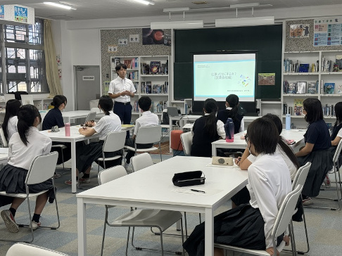 出前授業の様子