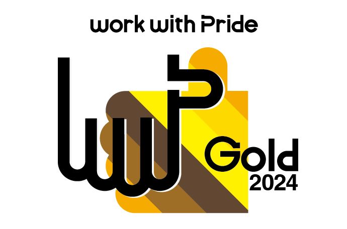 一般社団法人「work with Pride」による職場におけるLGBTQ+の取り組み評価指標である「PRIDE指標」において2024年度Goldを受賞(6年連続)